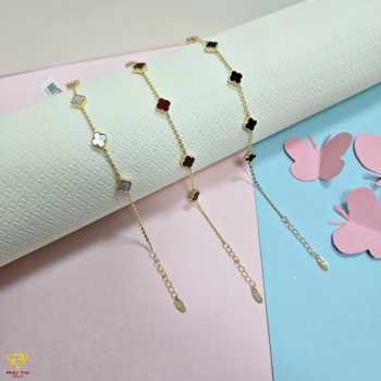 Lắc tay vàng tây cỏ 4 lá (mã LT 339)